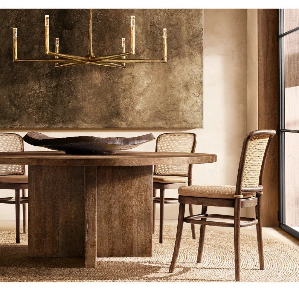 Thadrian Round Chandelier 48" - lampmodern