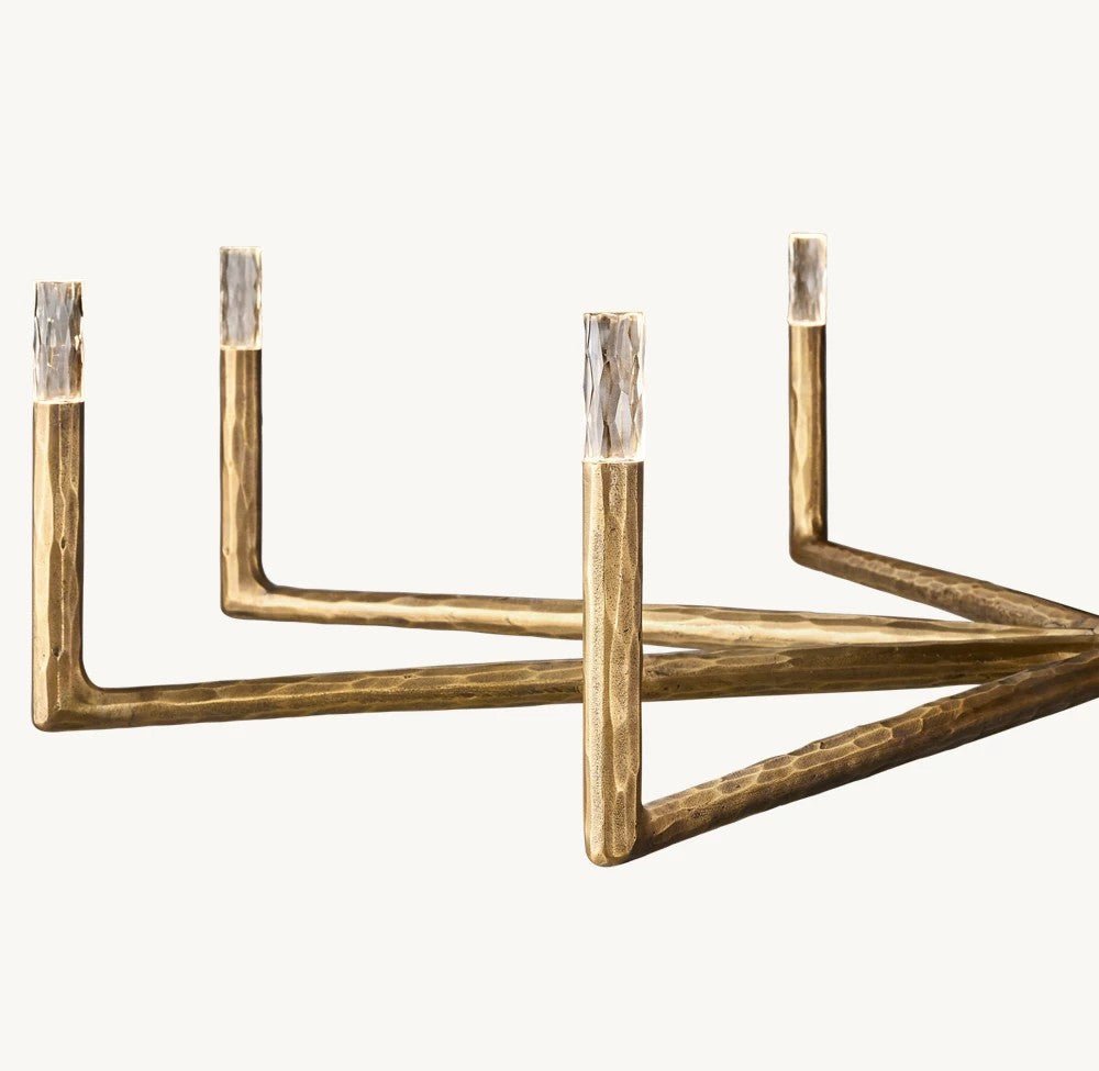 Thadrian Round Chandelier 60" - lampmodern