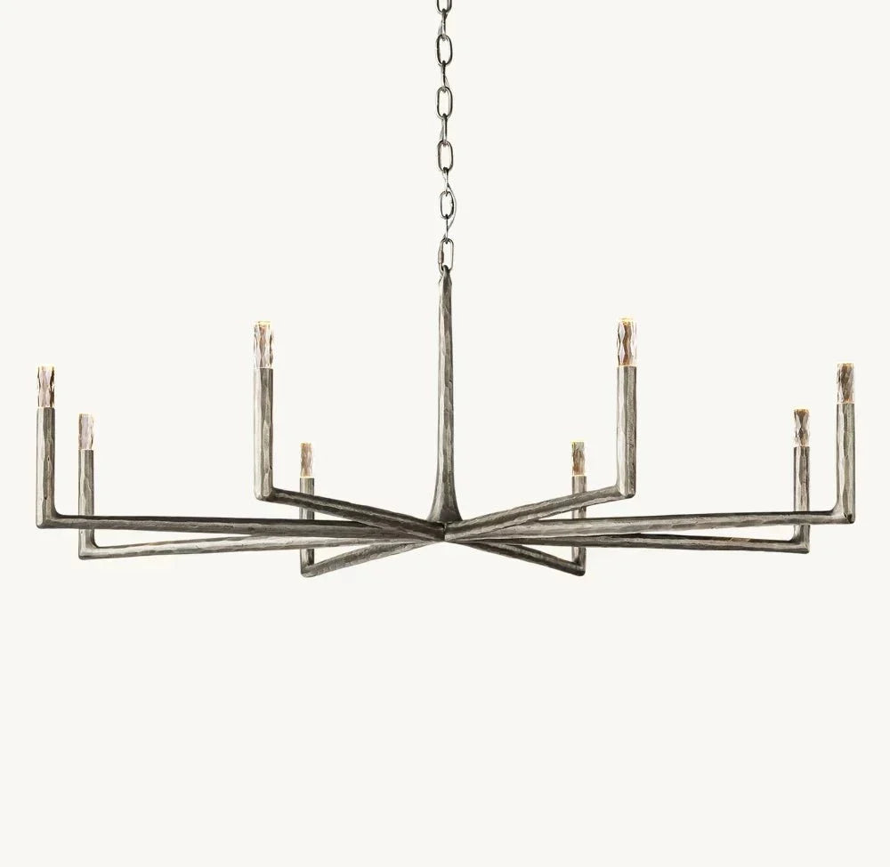 Thadrian Round Chandelier 72" - lampmodern