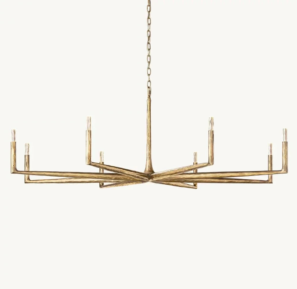 Thadrian Round Chandelier 72" - lampmodern