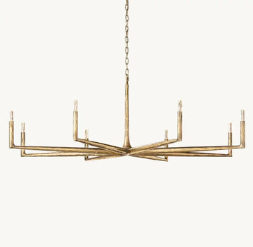 Thadrian Round Chandelier 72" - lampmodern