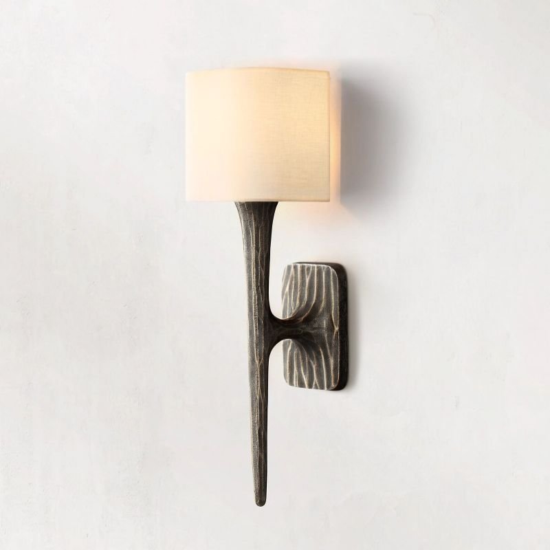 Thadrian Shaded Wall Sconce - lampmodern