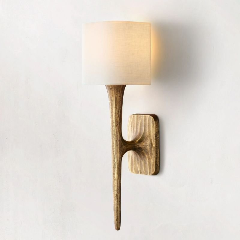 Thadrian Shaded Wall Sconce - lampmodern