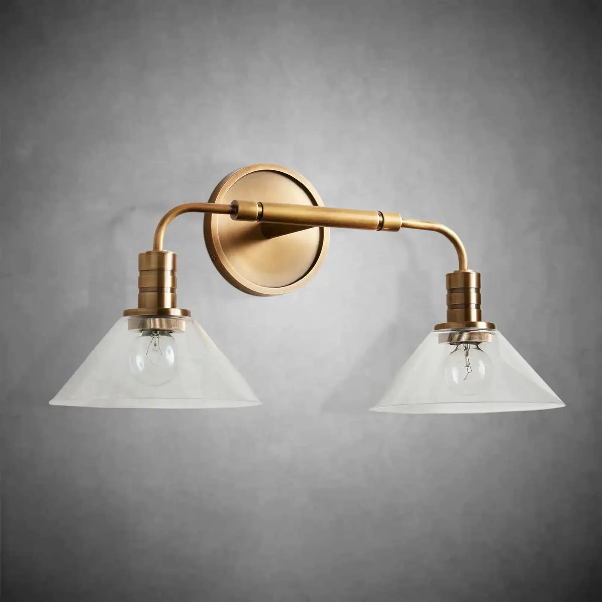 Theron Double Wall Sconce for Bedroom Hallway - lampmodern