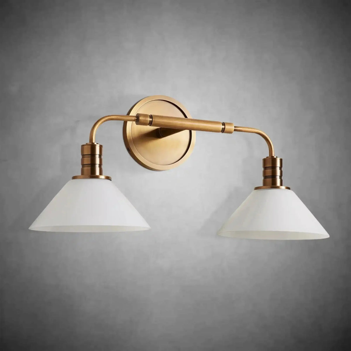 Theron Double Wall Sconce for Bedroom Hallway - lampmodern
