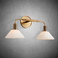 Theron Double Wall Sconce for Bedroom Hallway - lampmodern