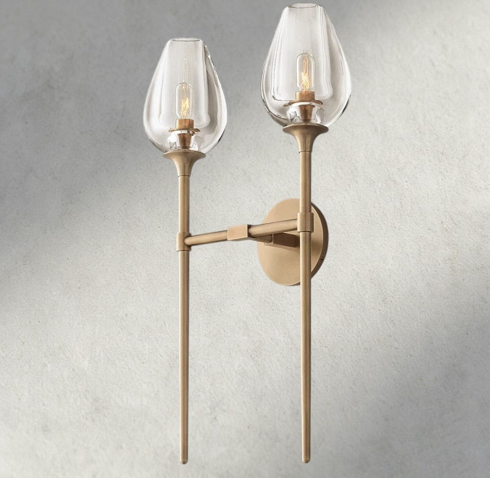TULIP DOUBLE SCONCE - lampmodern