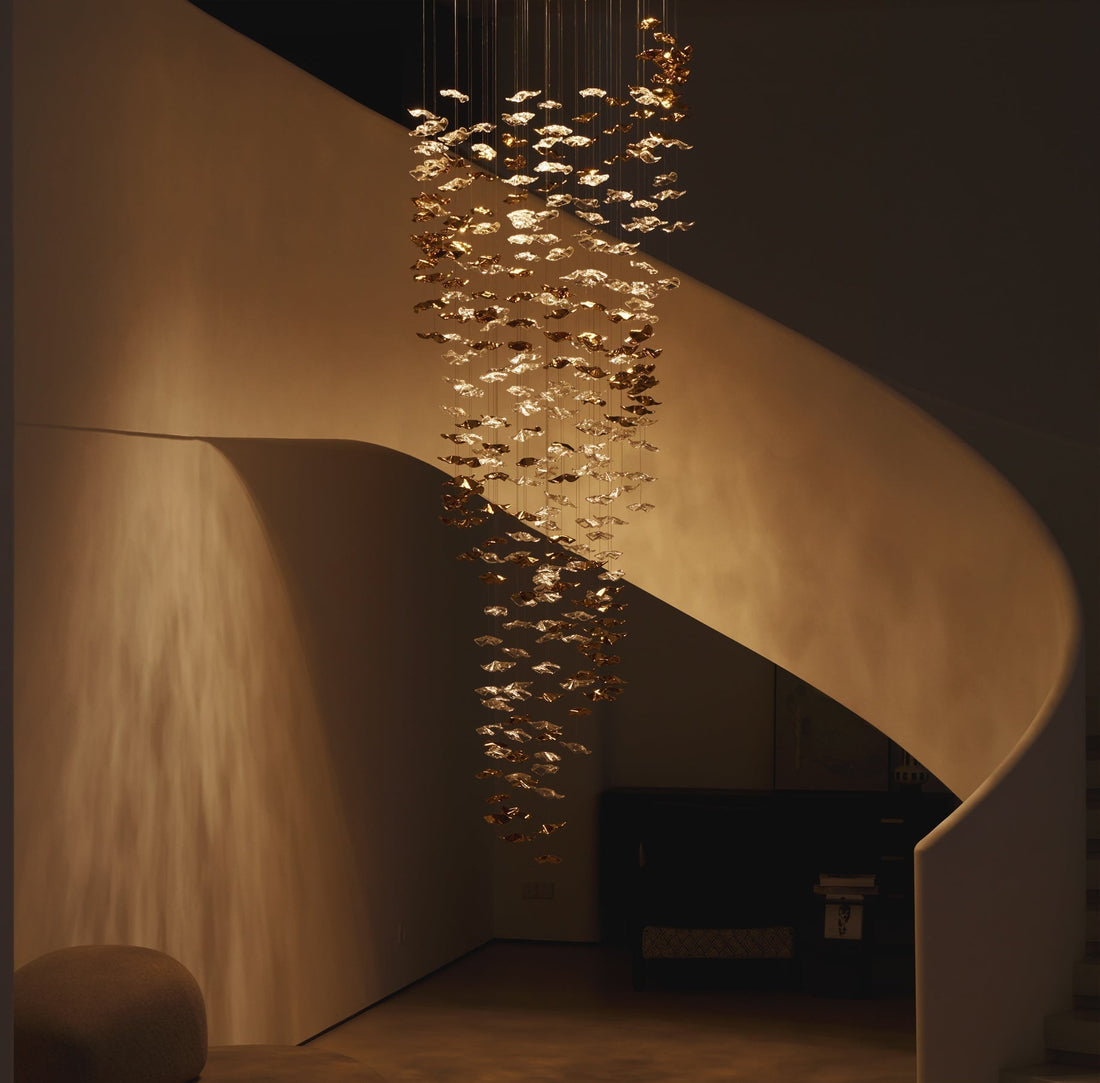Veloria Fluid Chandelier - lampmodern