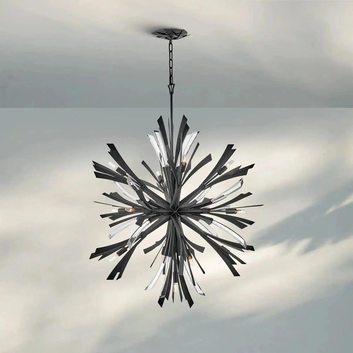 Vida Large Orb Chandelier - lampmodern