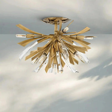 Vida Large Semi - Flush Mount - lampmodern