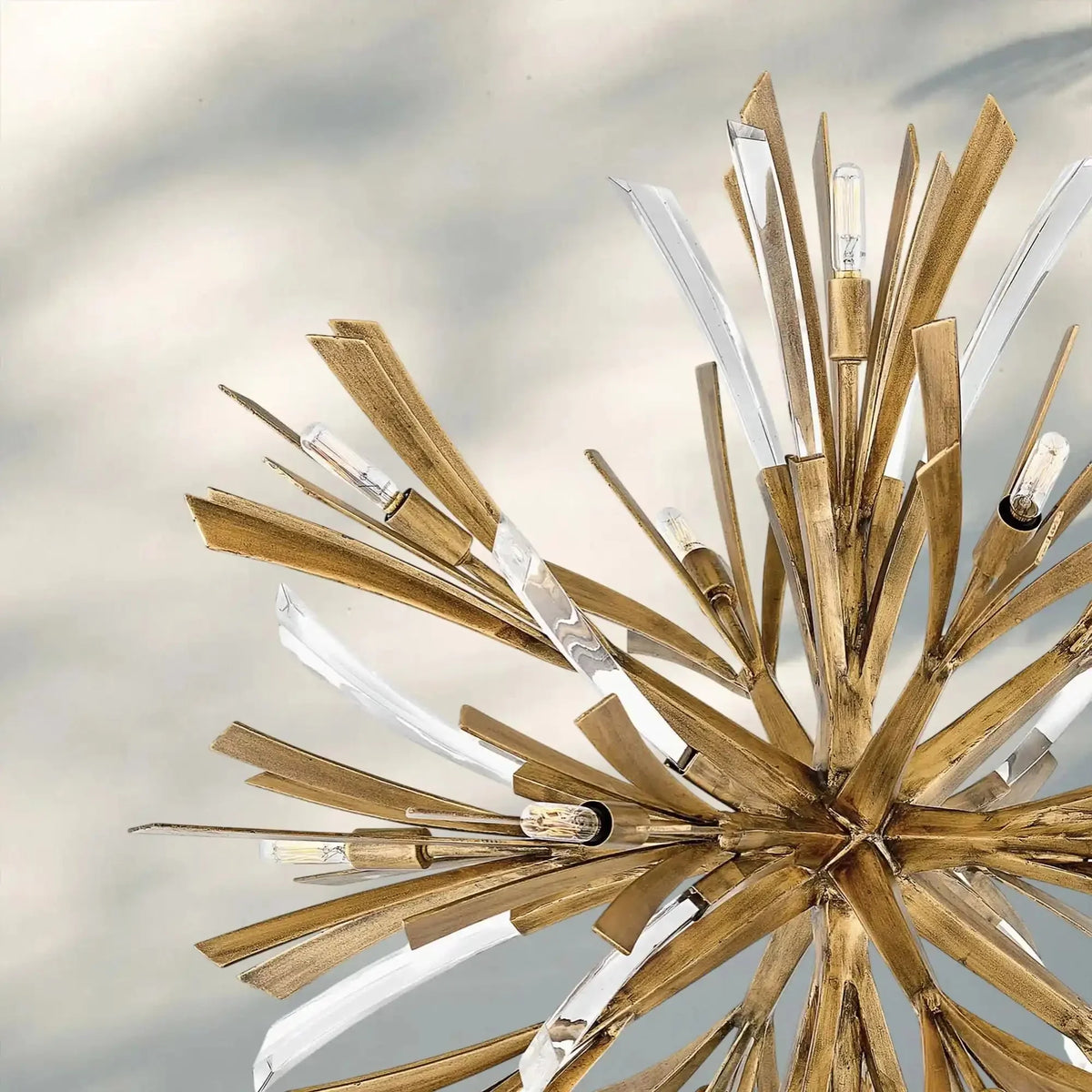 Vida Large Single Tier Chandelier - lampmodern
