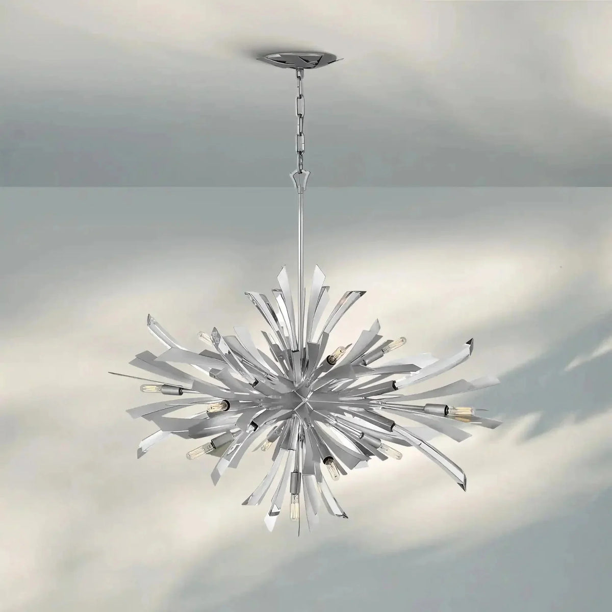 Vida Large Single Tier Chandelier - lampmodern