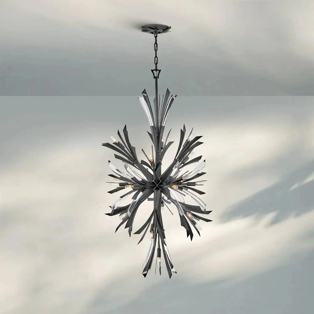 Vida Medium Orb Chandelier - lampmodern