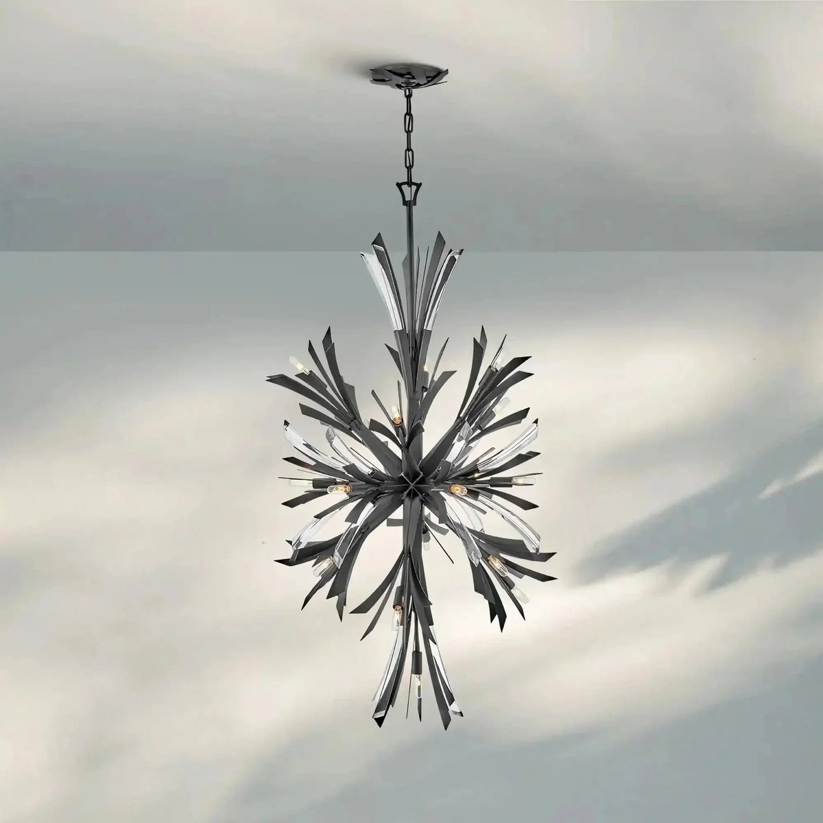 Vida Medium Orb Chandelier - lampmodern