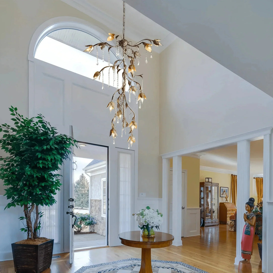 Viticcia Cascade Chandelier - lampmodern
