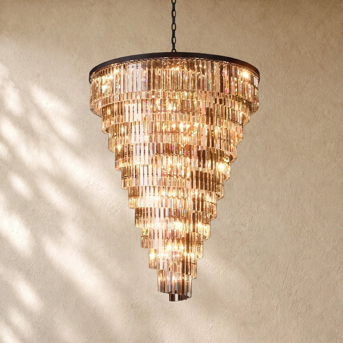Helixi Crystal Chandelier