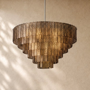 Sirena Glass Round Chandelier
