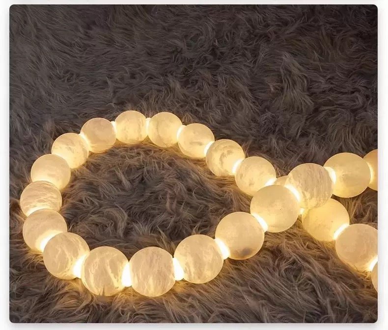 X - Pearl Necklace Chandelier - lampmodern