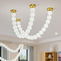 X - Pearl Necklace Chandelier - lampmodern