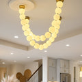X - Pearl Necklace Chandelier - lampmodern
