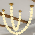 X - Pearl Necklace Chandelier - lampmodern