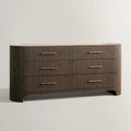 Astor Six Drawer Dresser - Lamp Modern