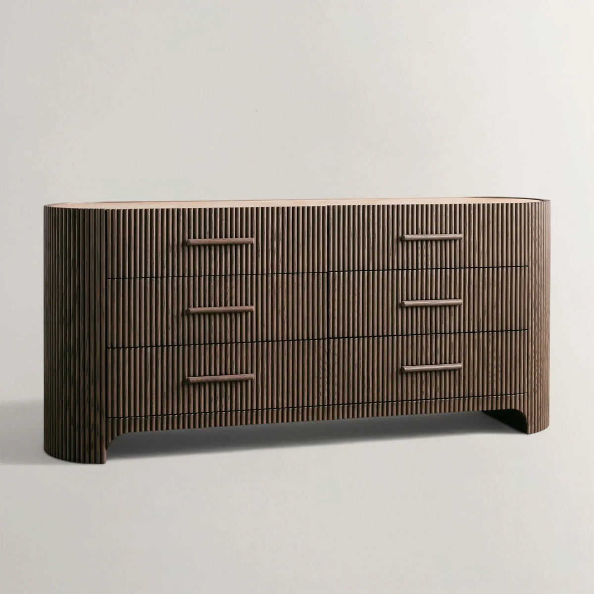 Astor Six Drawer Dresser - Lamp Modern